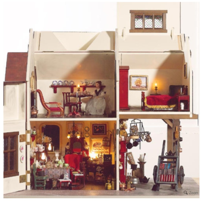 Stratford Bakery Tudor Dolls House Emporium Unpainted Flat Pack Kit 1:12 Scale