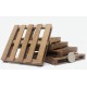 Dolls House Pallets Mahogany Pack of 5 Building Construction Accessory 1:12