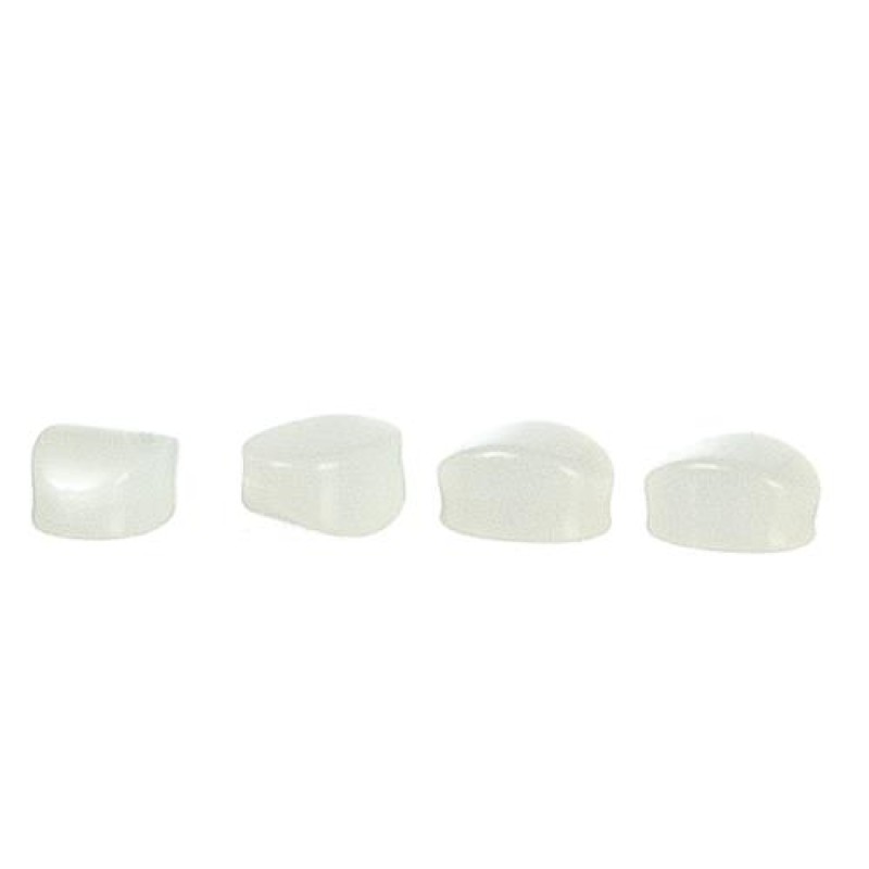 4 Bars of Soap Modern White Bathroom Accessory Dolls House Miniature 1:12 Scale