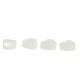 4 Bars of Soap Modern White Bathroom Accessory Dolls House Miniature 1:12 Scale