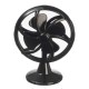 Dolls House Desk Fan Black Classic Miniature Desktop Table Accessory 1:12 Scale