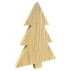 12cm DIY Christmas Tree Wooden Ornament Shape Craft Blank Unfinished Piece Home Decor Gift Creative Blank Decoration