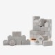 Dolls House Construct-a-Block 50 Concrete Blocks on Pallet Building Component