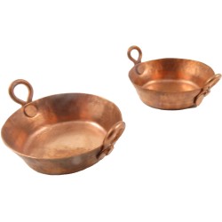 Large Copper Cooking Pot for 12th Scale Dolls House 