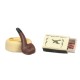 Dolls House Pipe Ashtray & Matches Miniature Smoking Set Old Pub Den Accessory