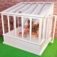 Dolls House Emporium Greenhouse Conservatory Painted White 1:12 Scale Kit