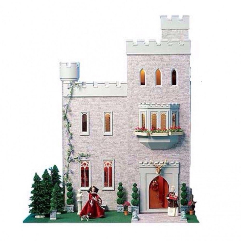 Cumberland Castle Dolls House Emporium Unpainted Flat Pack Kit 1:12 Scale