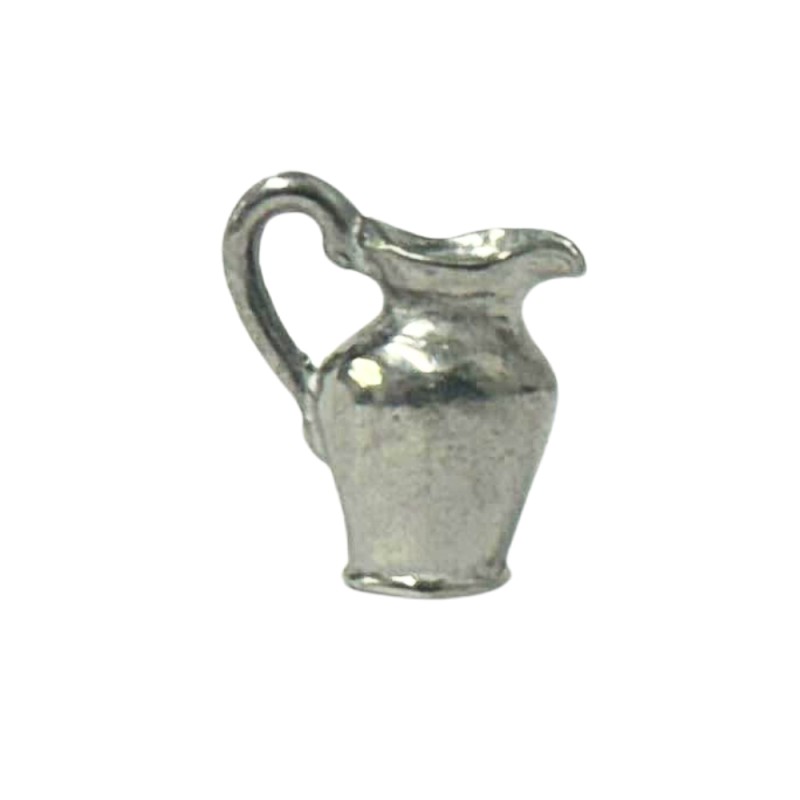 Ewer Water Jug Pewter 1:24 1/2in Scale Dolls House Miniature Accessory