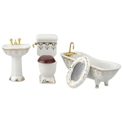 Dolls House Bathroom |Dolls House Furniture| Melody Jane