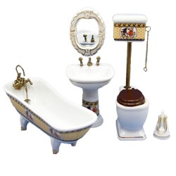 Dolls House Bathroom |Dolls House Furniture| Melody Jane