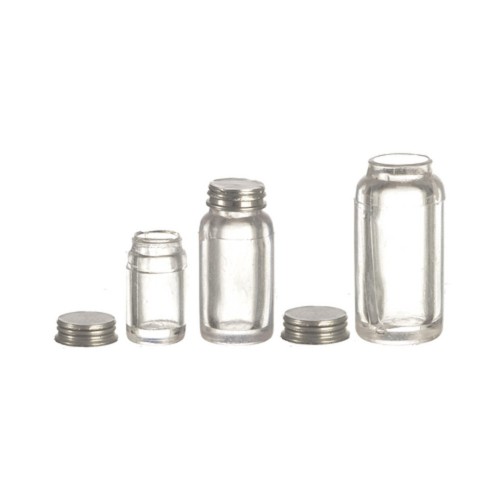 1 12 Set 3 Empty Mason Jars With Lids Farrow Industries Melody Jane