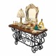 Dolls House Cosmetic Dressing Table & Accessories Reutter Bedroom Furniture 1:12