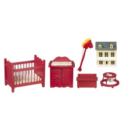 Miniature dollhouse furniture baby house and table 1:12 SCALE on sale - code VMJ 1706