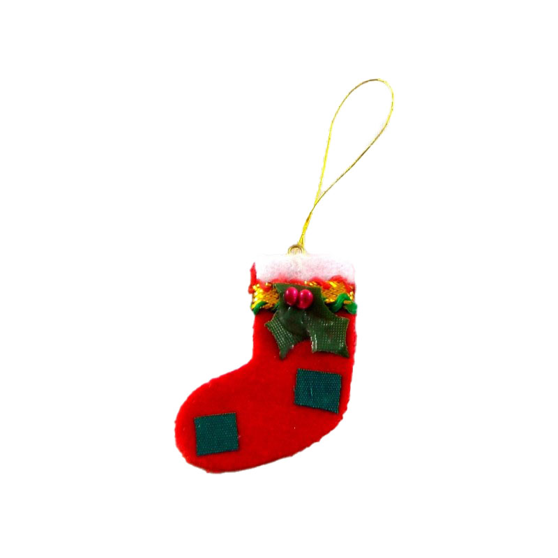 1:12 Christmas Decoration Red Hanging Stocking | Melody Jane Dolls ...
